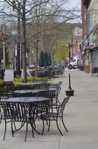 Outside seating OK’d for downtown